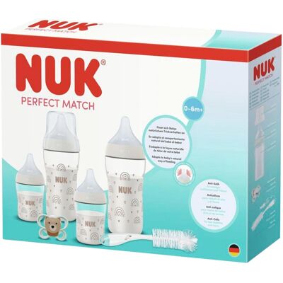 Nuk 8-tlg. Starter-Set Perfect Match, 0-6M weiss Nuk 8-tlg. Starter-Set Perfect Match, 0-6M weiss