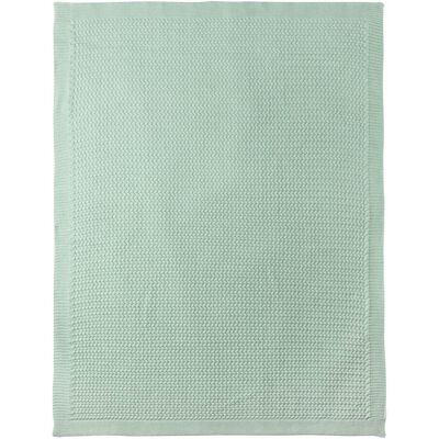 Bornino Home Babydecken-Set mit Häschen Greifling 80x100 cm gruen Bornino Home Babydecken-Set mit Häschen Greifling 80x100 cm gruen