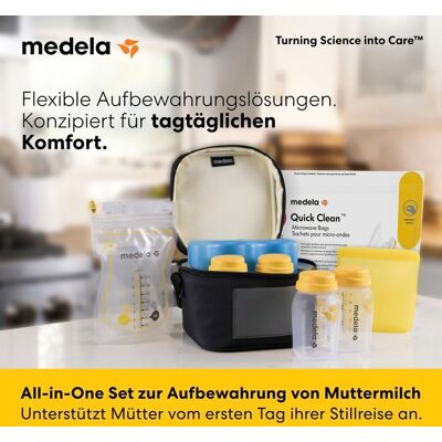 Medela All-in-one Muttermilch Aufbewahrungsset mehrfarbig Medela All-in-one Muttermilch Aufbewahrungsset mehrfarbig