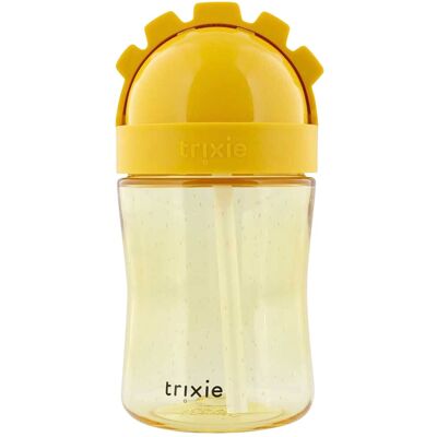 Trixie Trinkbecher mit Strohhalm gelb Trixie Trinkbecher mit Strohhalm gelb