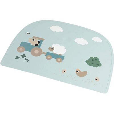 Done By Deer Platzset aus Silikon blau Done By Deer Platzset aus Silikon blau