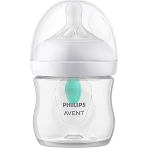 Philips Avent 2er-Pack Babyflasche Natural Response, AirFree, 125ml, ab Geburt transparent