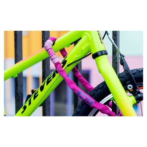 Abus Fahrradschloss Steel-O-Chain™ Symbols pink
