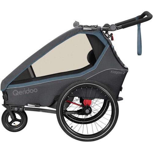 Qeridoo Fahrradanhänger Kidgoo 2 blau