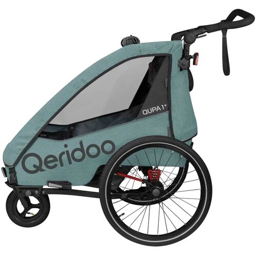 Qeridoo Fahrradanhänger QUPA 2 Plus blau
