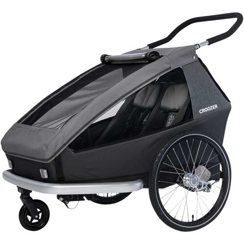 Croozer ® Kid Keeke2 Fahrradanhänger grau