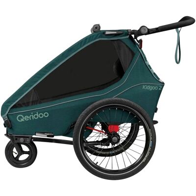 Qeridoo Fahrradanhänger Kidgoo 2 blau Qeridoo Fahrradanhänger Kidgoo 2 blau