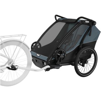 Thule Chariot Cab2 Fahrradanhänger schwarz Thule Chariot Cab2 Fahrradanhänger schwarz