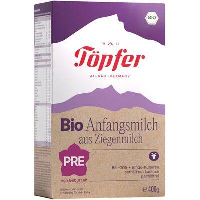 Töpfer 4er Pack Bio-Anfangsmilch Pre Ziege Töpfer 4er Pack Bio-Anfangsmilch Pre Ziege