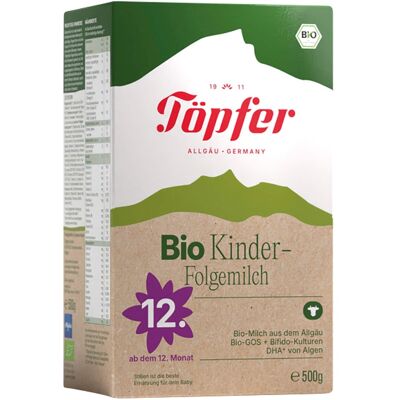 Töpfer 4er Pack Bio Kinder-Folgemilch 500 g Töpfer 4er Pack Bio Kinder-Folgemilch 500 g