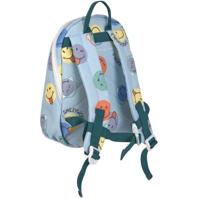 Lässig Kindergartenrucksack Tiny Backpack SmileyWorld® hellblau Lässig Kindergartenrucksack Tiny Backpack SmileyWorld® hellblau
