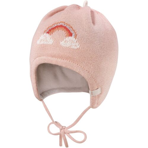 Maximo Strickmütze Regenbogen rosa 39