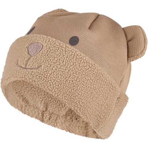 Sterntaler Wintermütze mit Ohren Bär beige 49
