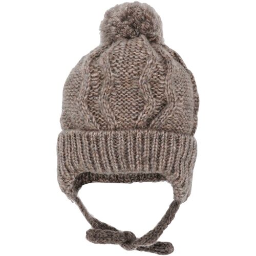 Maximo Winter-Strickmütze mit Bommel braun 49