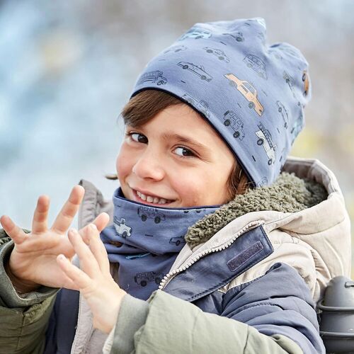 Maximo Beanie Autos blau mehrfarbig 51