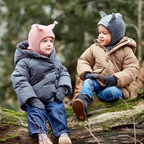 Maximo Schlupfmütze mit Ohren grau 53