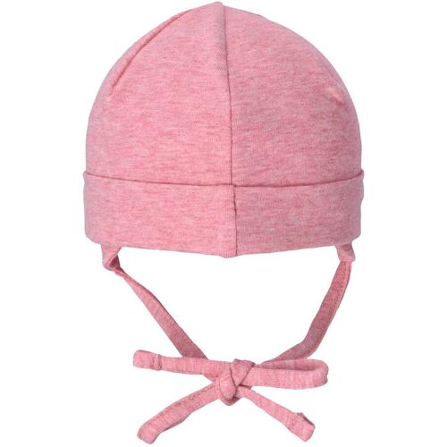 Sterntaler Mütze mit Bindeband rosa 45