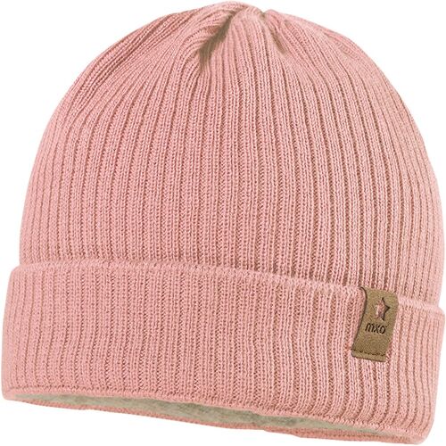 Maximo Winter-Strickmütze rosa 47