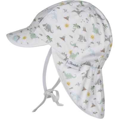 Sterntaler Schirmmütze mit Nacken- und UV-Schutz Dinos weiss mehrfarbig 49 Sterntaler Schirmmütze mit Nacken- und UV-Schutz Dinos weiss mehrfarbig 49