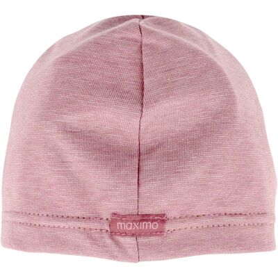 Maximo Mütze mit UV-Schutz Schleife rosa 47 Maximo Mütze mit UV-Schutz Schleife rosa 47