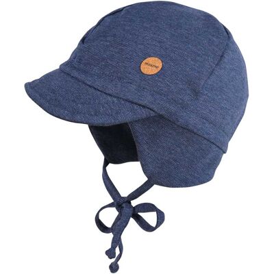 Maximo Mütze mit Schild und UV-Schutz blau 43 Maximo Mütze mit Schild und UV-Schutz blau 43