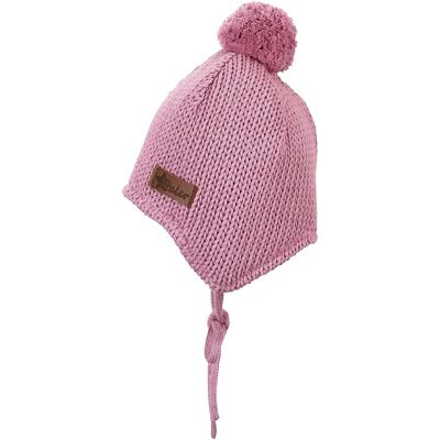 Sterntaler Winter-Strickmütze Bommel rosa 49 Sterntaler Winter-Strickmütze Bommel rosa 49