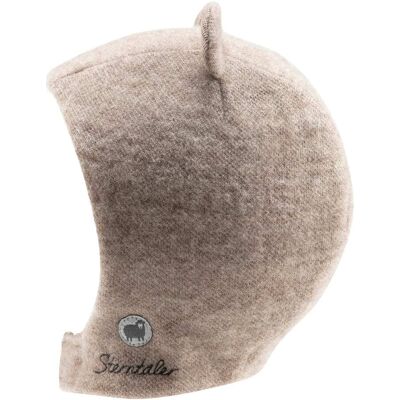 Sterntaler Woll-Schalmütze mit Ohren braun 47 Sterntaler Woll-Schalmütze mit Ohren braun 47