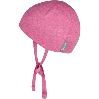 Sterntaler Erstlingsmütze mit Bindeband pink 41 Sterntaler Erstlingsmütze mit Bindeband pink 41
