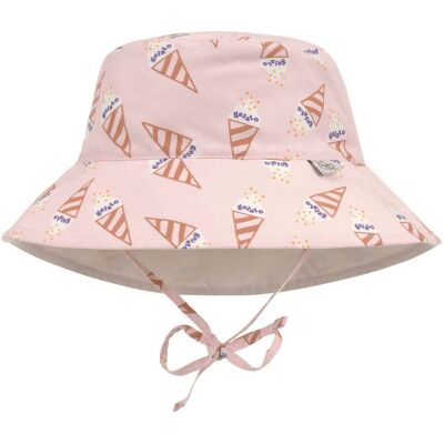 Lässig Wende-Sonnenhut mit UV-Schutz Eis rosa mehrfarbig 48 Lässig Wende-Sonnenhut mit UV-Schutz Eis rosa mehrfarbig 48