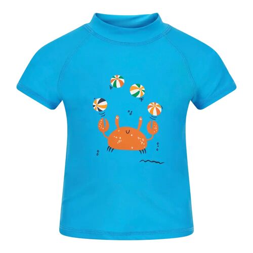Colorkids Bade-T-Shirt Krabbe blau