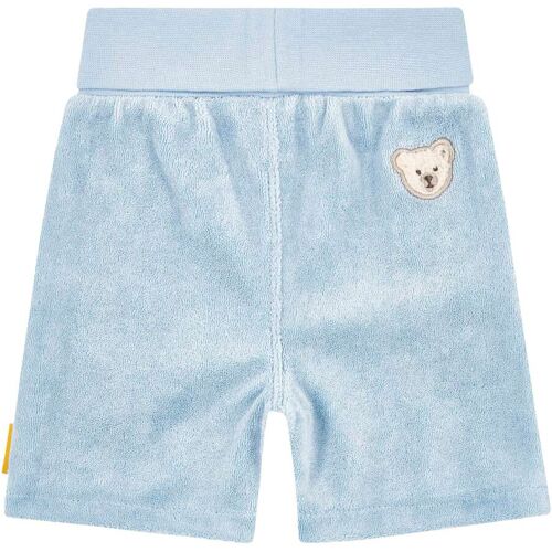 Steiff Frottee-Shorts hellblau 68