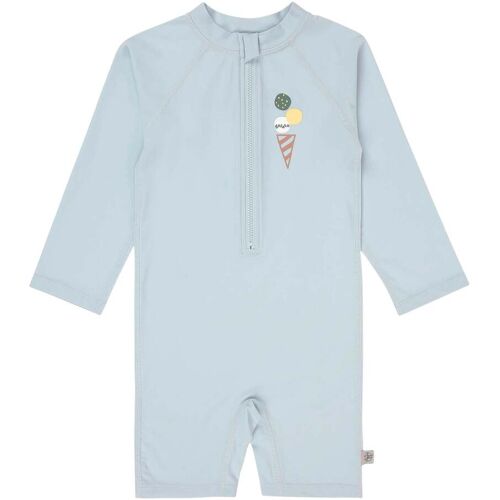 Lässig Schiwmmanzug lang mit UV-Schutz Eis hellblau 98