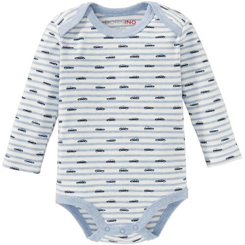 Bornino Lieblinge 5er-Pack Bodys langarm blau 74