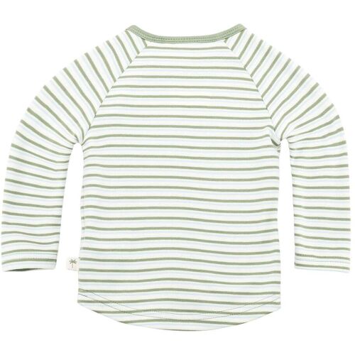 Bornino Sunny Adventure Raglanshirt langarm natur gruen 98