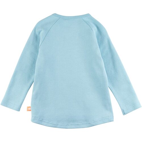 Bornino Summer Beach Raglanshirt Schildkröte hellblau 74