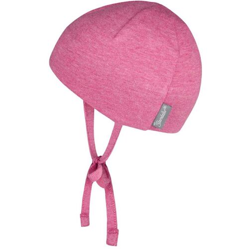 Sterntaler Erstlingsmütze mit Bindeband pink 39
