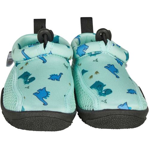 Sterntaler Aqua-Schuhe mit Kordelstopper Dinos gruen 23