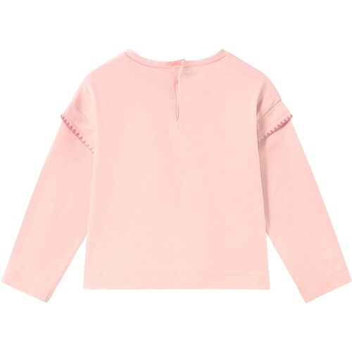 Mayoral Baby Shirt langarm Blume Schmetterling rosa 74