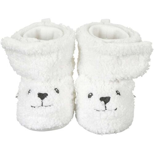 Sterntaler Plüsch-Schuhe Eisbär natur 20