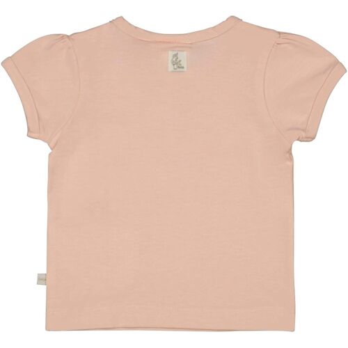 Feetje T-Shirt mit Tasche Blumenstickerei rosa 74