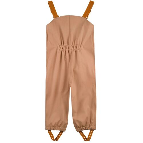 Sterntaler Regenhose mit Trägern braun 98