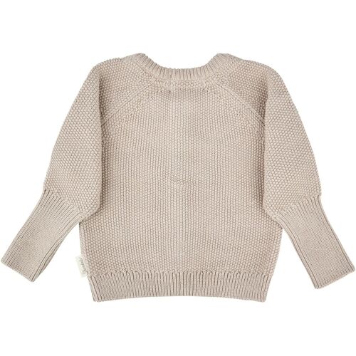 Sterntaler Safari Strickjacke mit Mitwachsbündchen beige 86