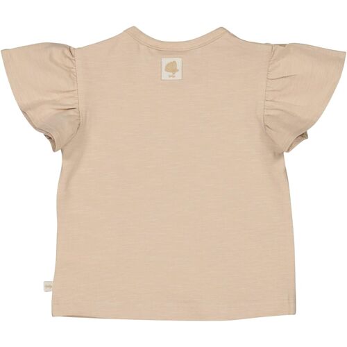 Feetje T-Shirt Ocean Rüschen beige 86