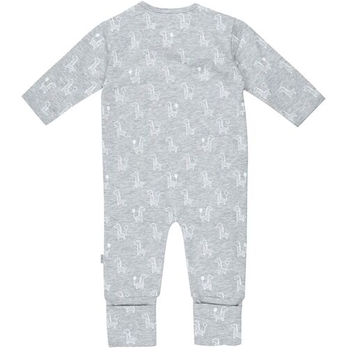 Feetje Overall Giraffen grau 68