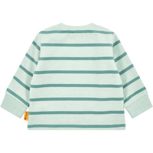 Steiff Sweatshirt Ringel Bär gruen 74