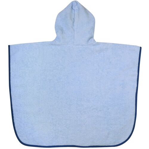 Wörner Badeponcho blau blau