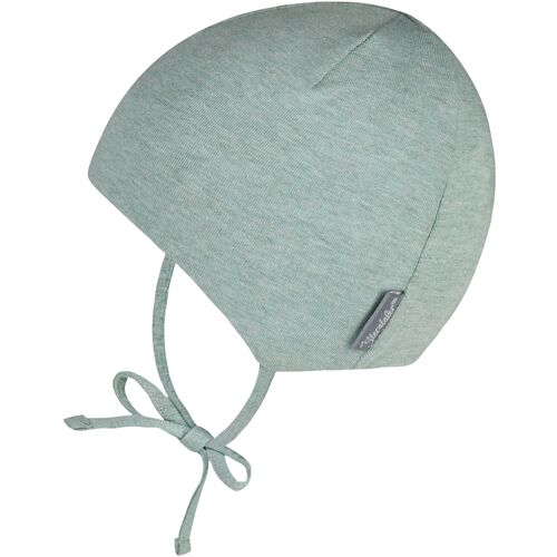 Sterntaler Erstlingsmütze mit Bindeband gruen 35