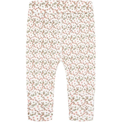 Hust&Claire Jogginghose Blumen Rippqualität mehrfarbig 74