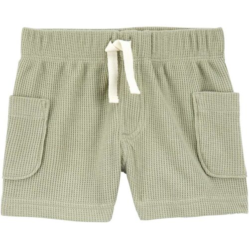 Carter's 3-tlg. Set Body kurzarm, Shorts und T-Shirt Fahrzeuge gruen grau mehrfarbig 92