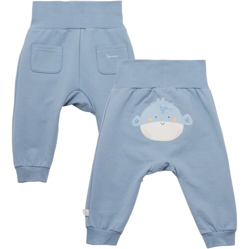 Bornino Aqua Friends Jogginghose mit Po-Applikation Kugelfisch blau 62